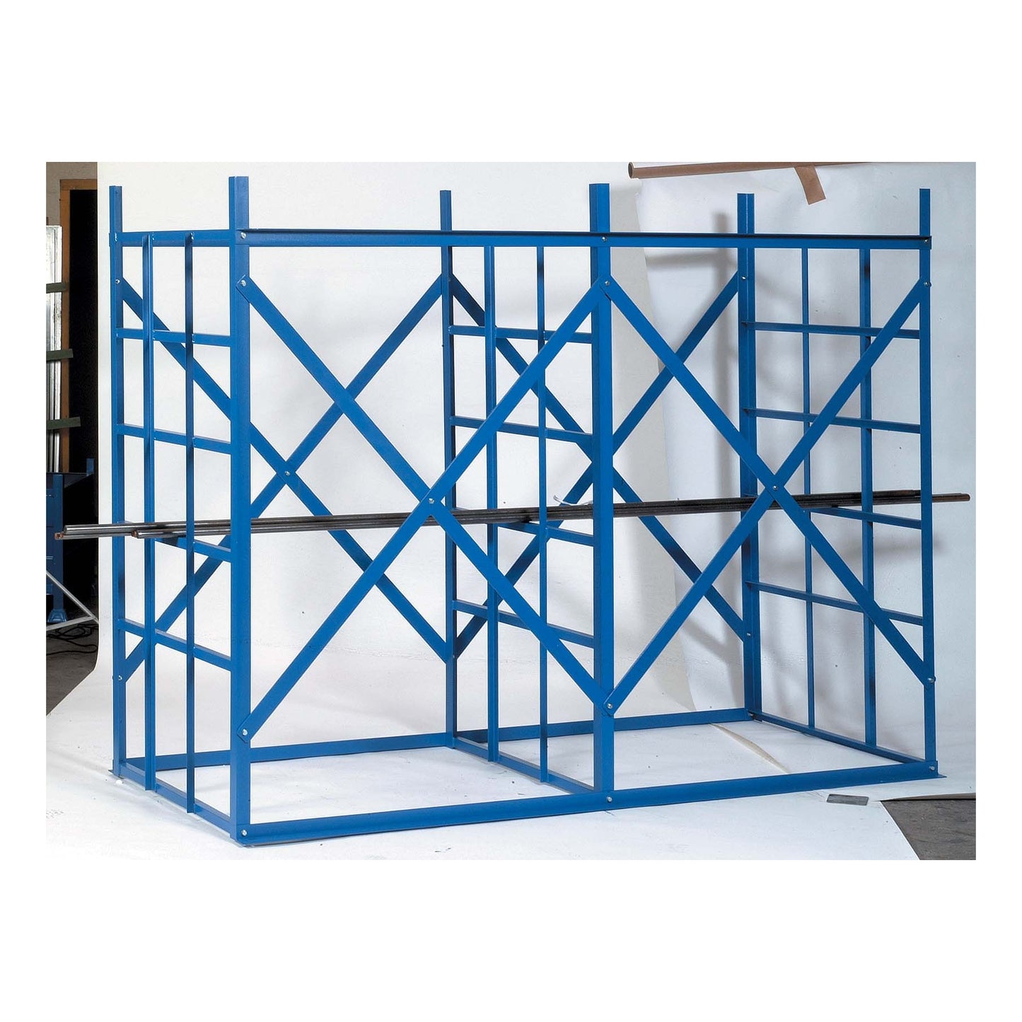 Galvanised Steel Pigeon Hole Bar Rack PHR2 | 1220 x 920 x 1830mm | Industrial Bar Storage