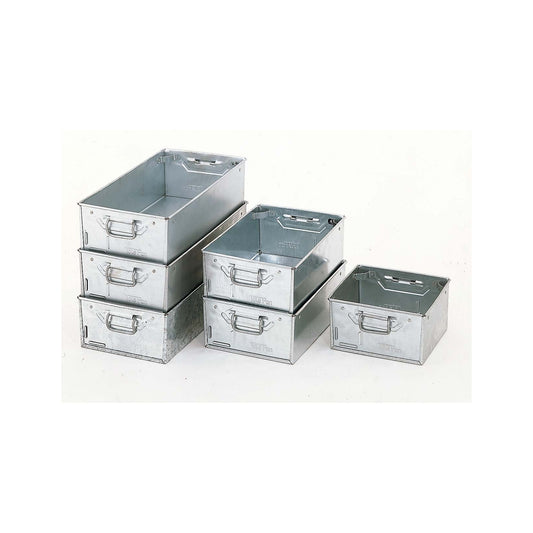 Galvanised Steel Tote Pan TP0.5 | 305 x 150 x 150mm | Industrial Storage